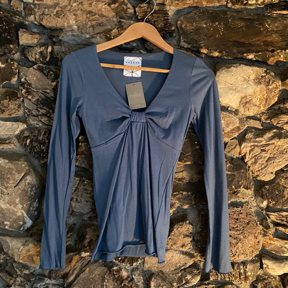 Anthropologie Long-Sleeved Cotton Shirt by Velvet